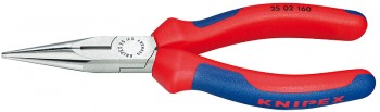 Půlkulaté kleště s ostřím 160 mm, vícesložková rukojeť, KNIPEX