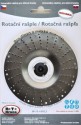 Rašple rotační 115 x 22,2 mm - hrubá čepel 2,5mm, ROTO Kruna