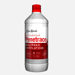 Malířská akrylátová penetrace 5L, Den Braven